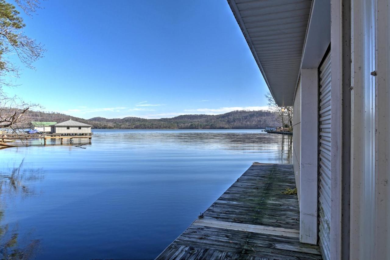 Paradise Cove Cabin With Boathouse And Dock Guntersville Esterno foto
