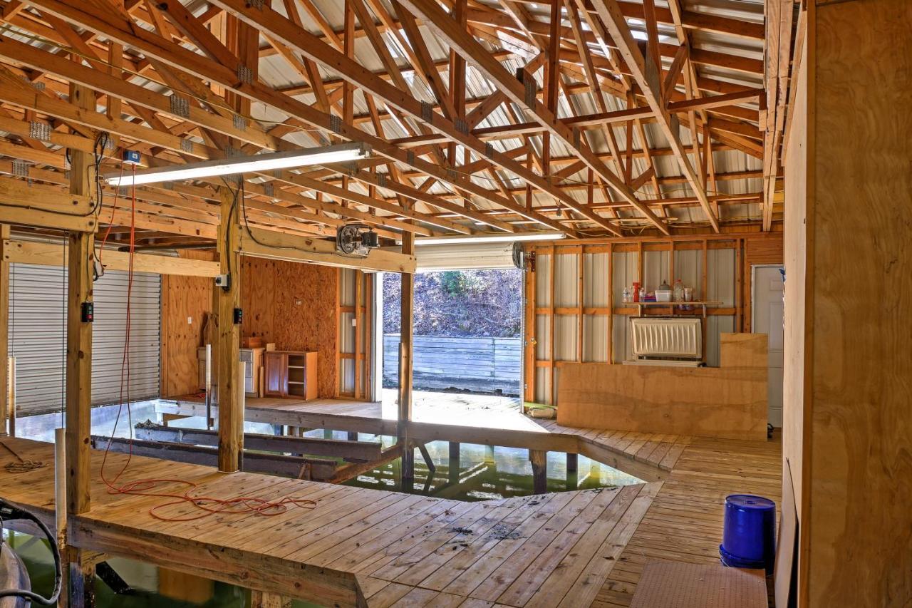 Paradise Cove Cabin With Boathouse And Dock Guntersville Esterno foto